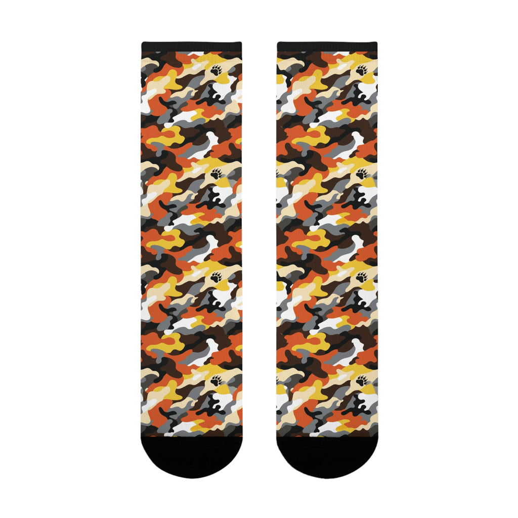 Bear Brotherhood Flag Camo Socks