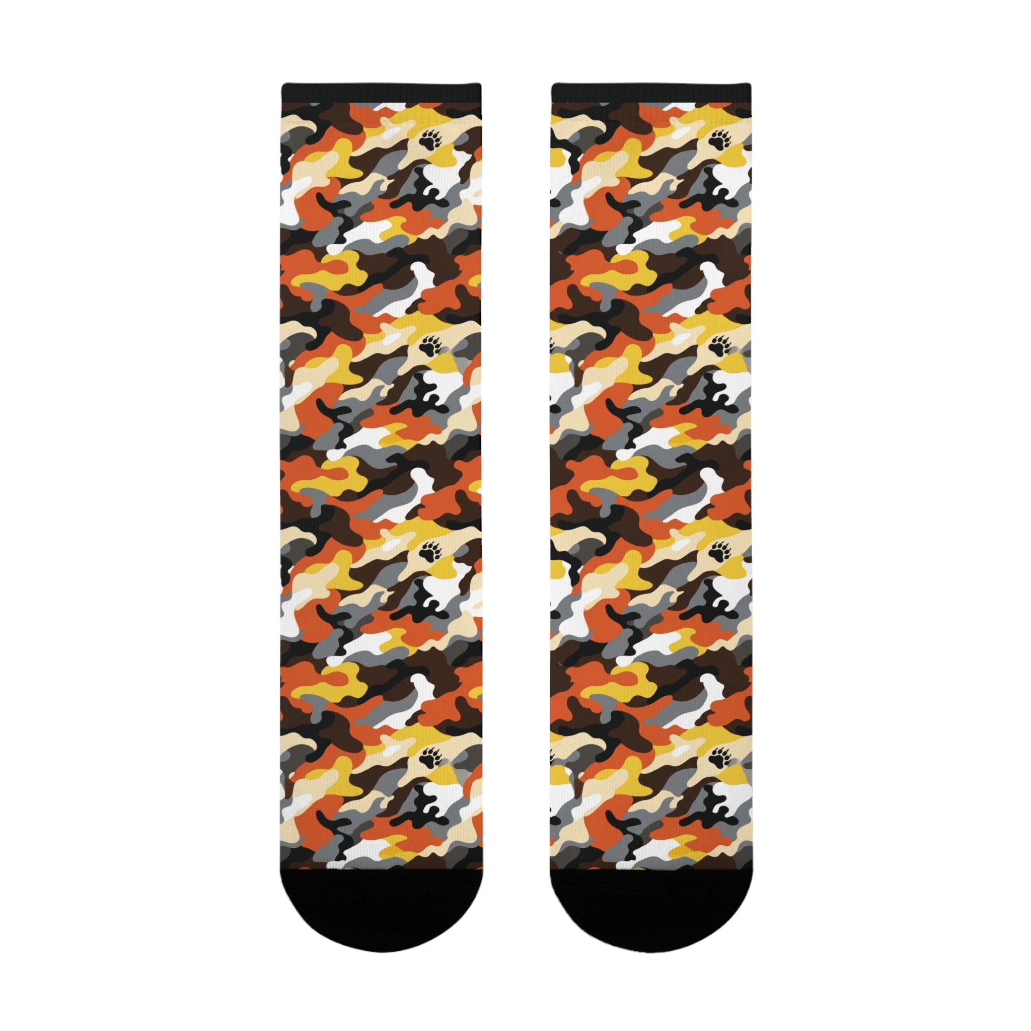 Bear Brotherhood Flag Camo Socks
