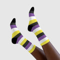 Non Binary Flag Socks