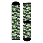 Aromantic Flag Camo Socks