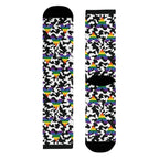 Straight Ally Flag Camo Socks