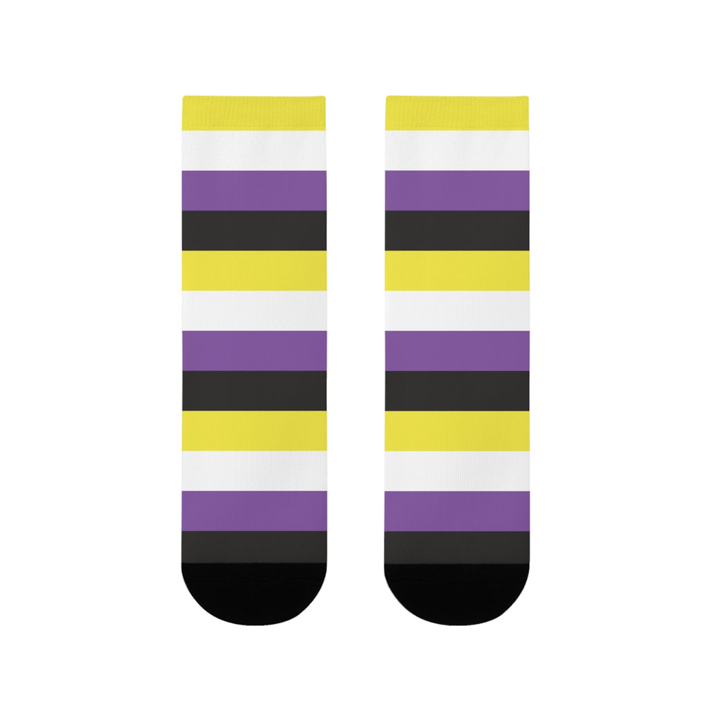 Non Binary Flag Socks