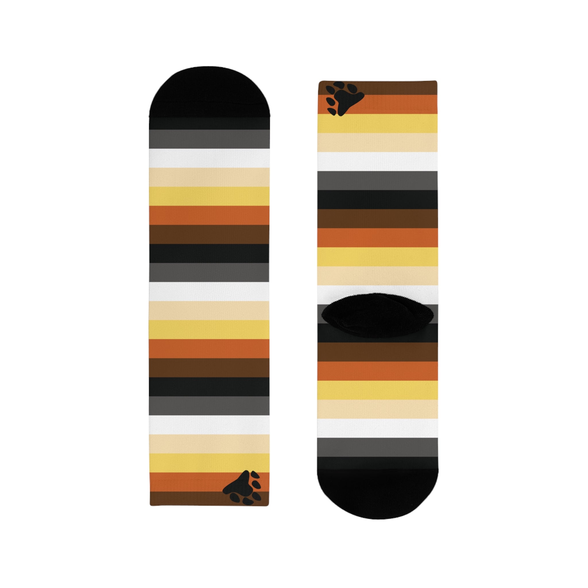 Bear Brotherhood Flag Socks