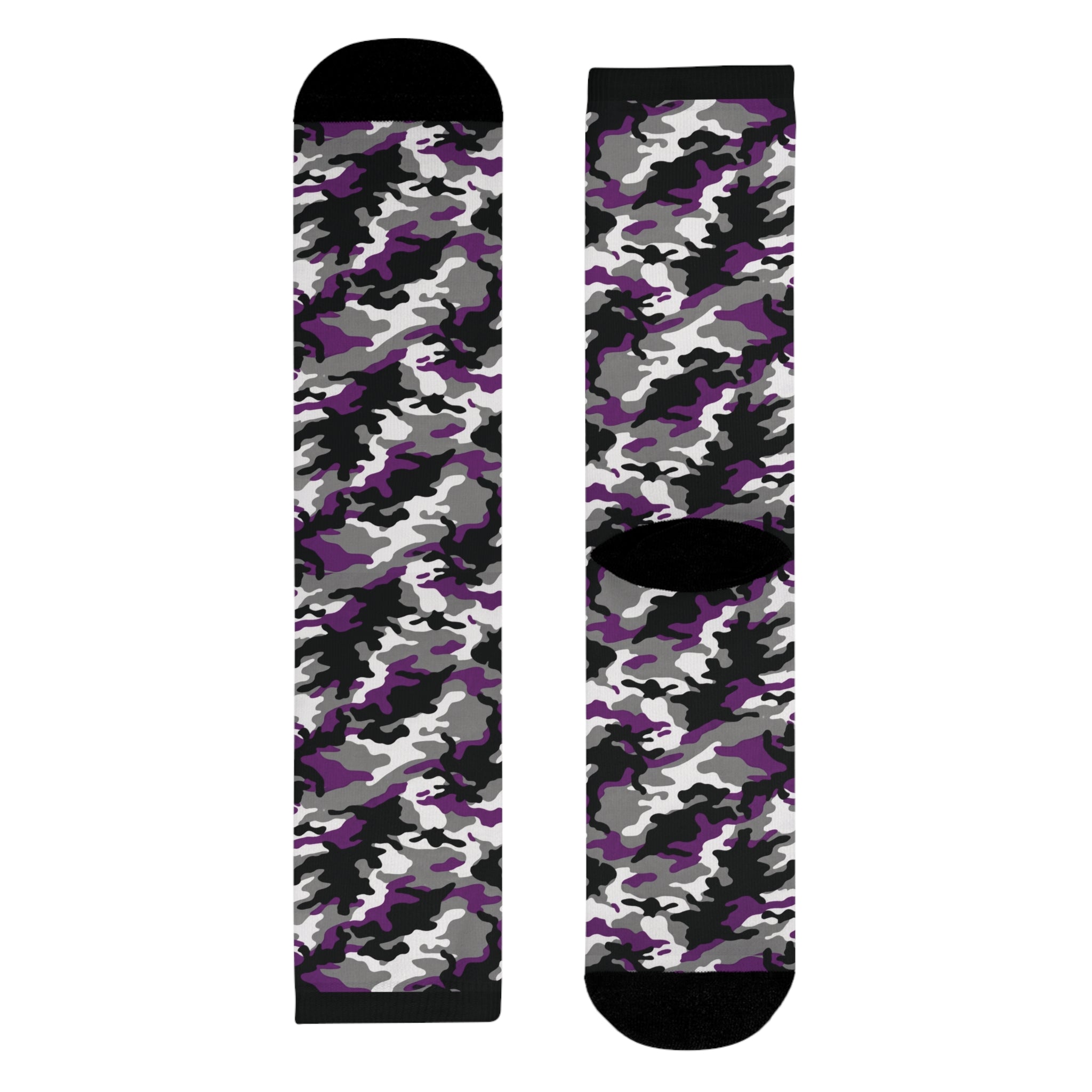 Asexual Flag Camo Socks