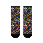 LGBT Flag Ribbon Socks