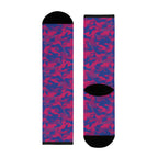 Bisexual Flag Camo Socks