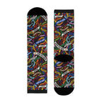 LGBT Flag Ribbon Socks