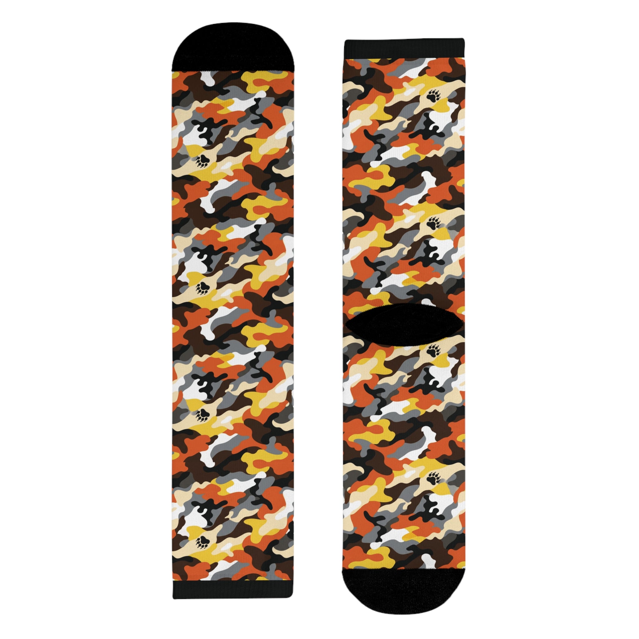 Bear Brotherhood Flag Camo Socks