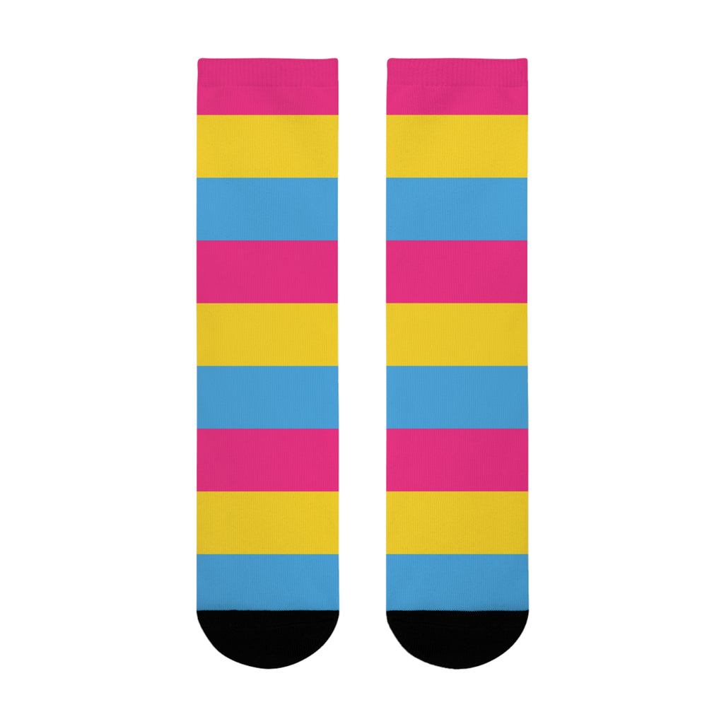 Pansexual Flag Socks