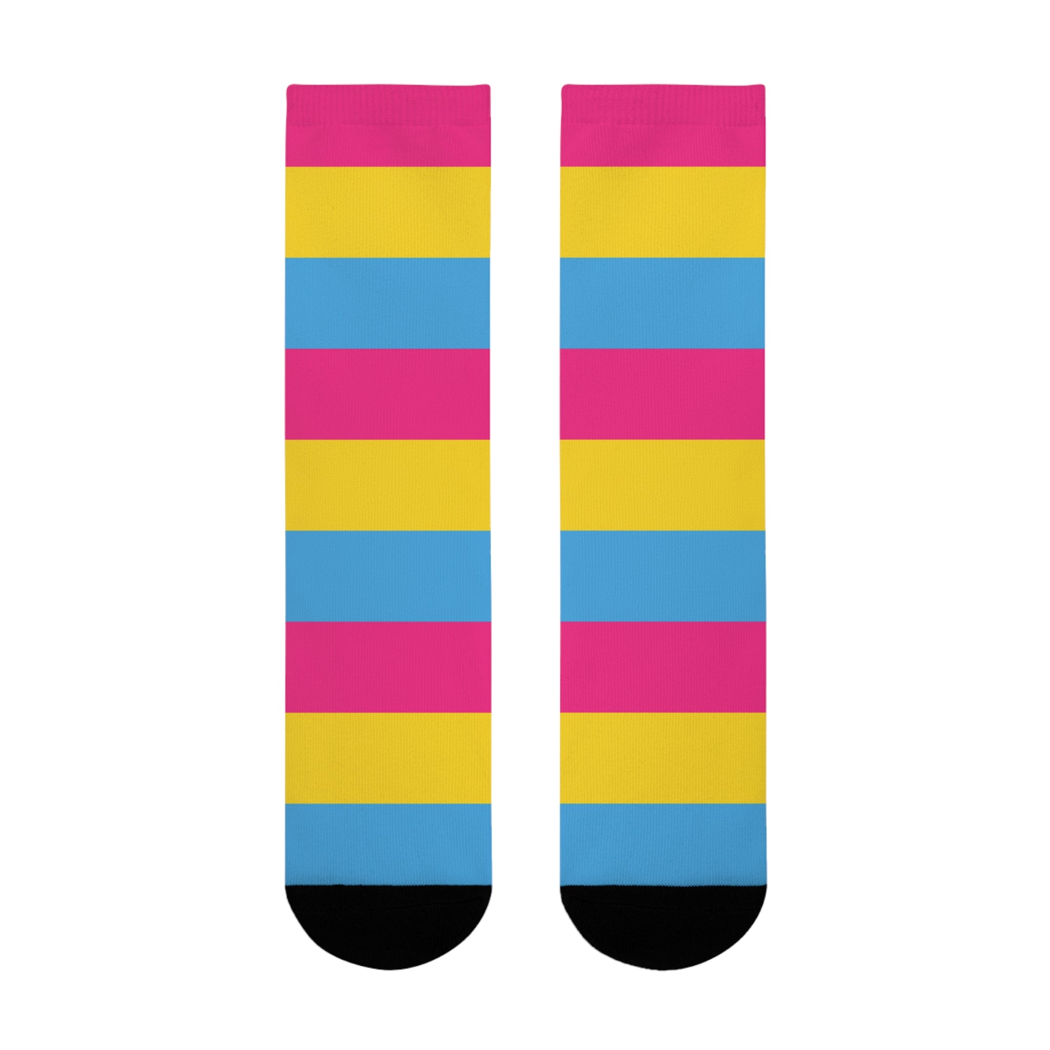 Pansexual Flag Socks