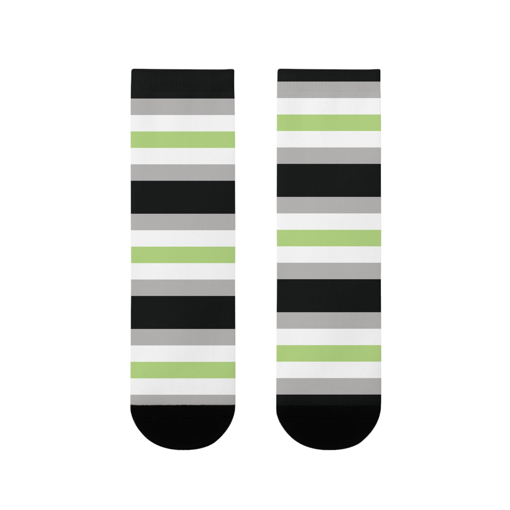 Agender Flag Socks