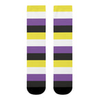Non Binary Flag Socks