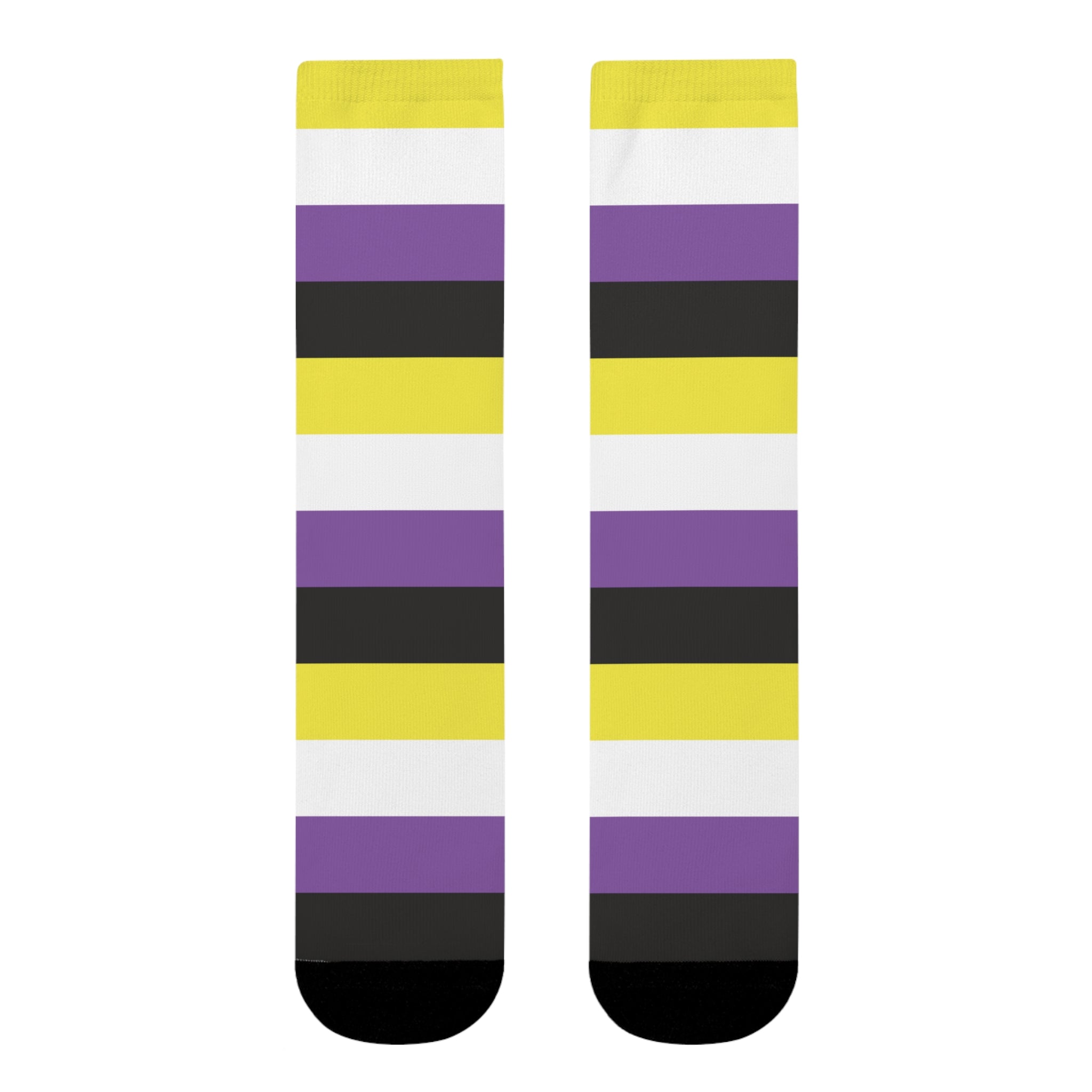 Non Binary Flag Socks