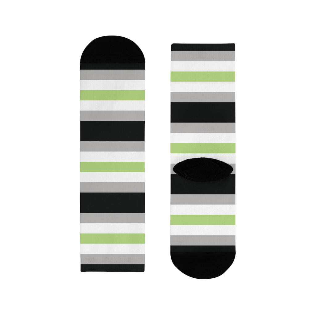 Agender Flag Socks