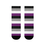 Asexual Flag Socks