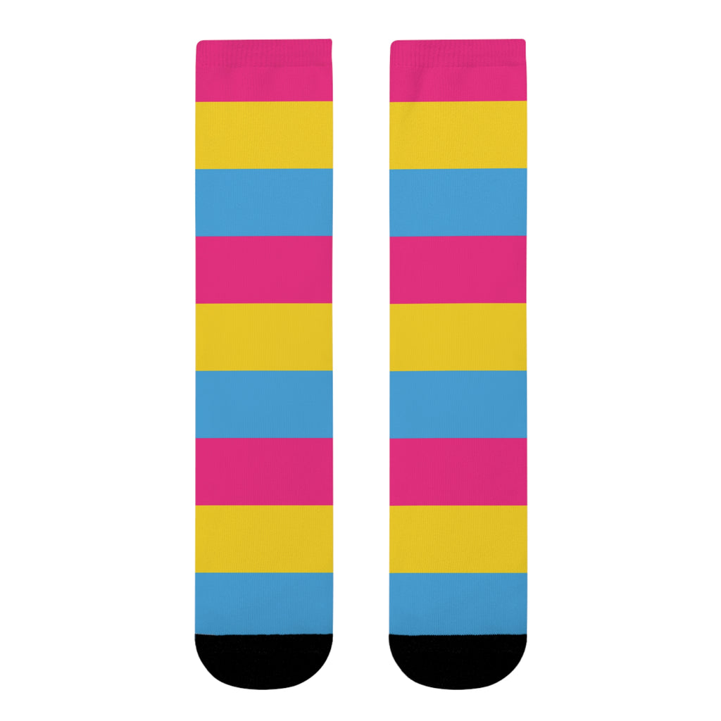 Pansexual Flag Socks