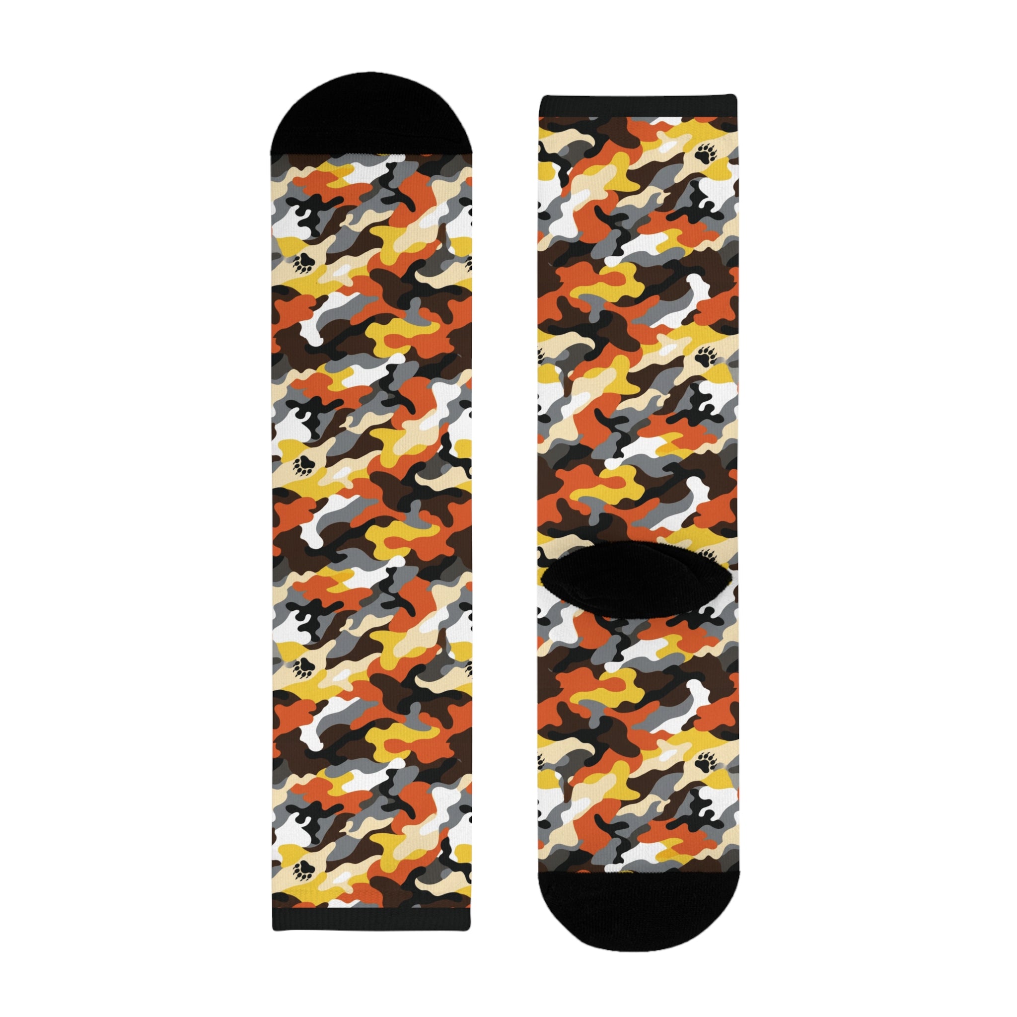 Bear Brotherhood Flag Camo Socks