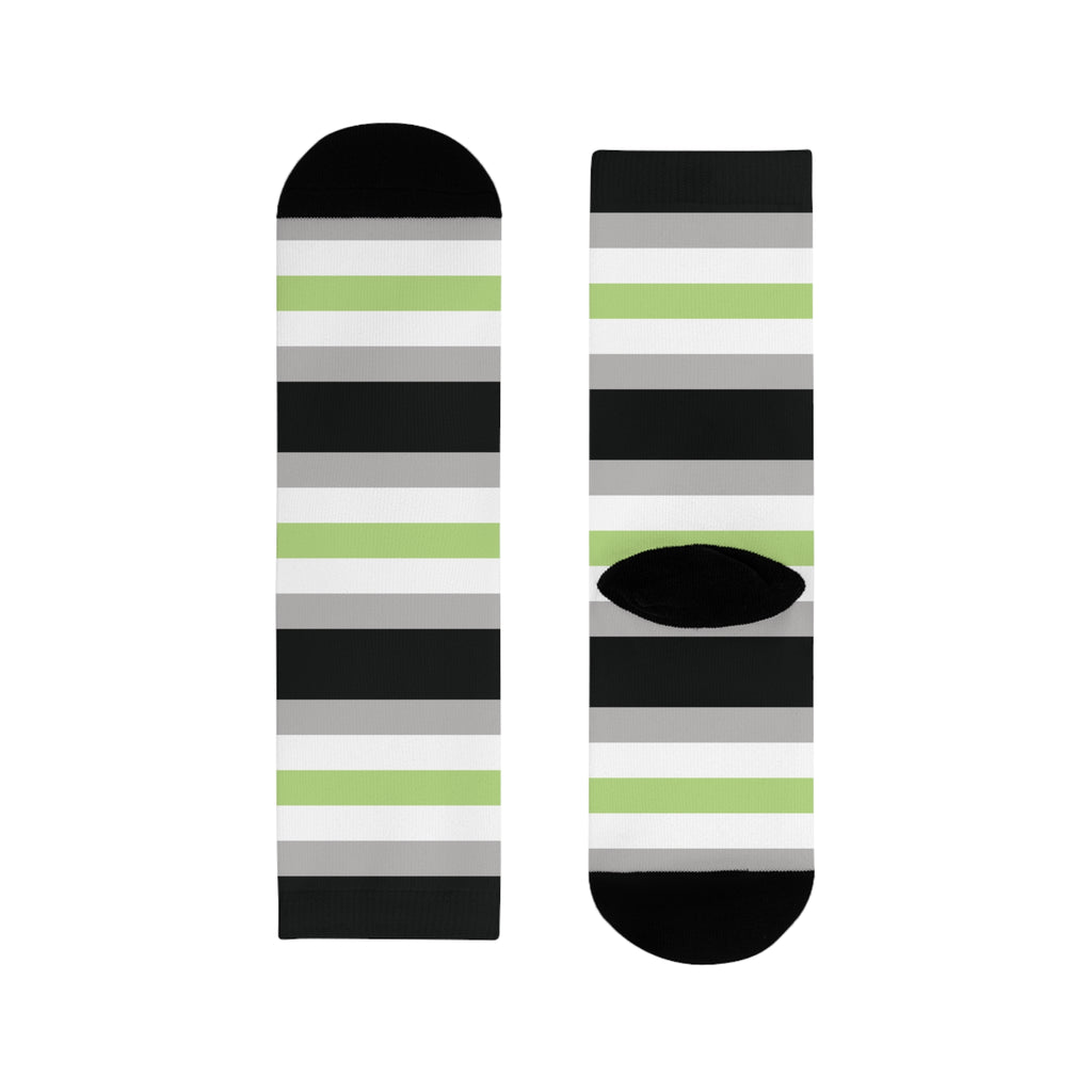 Agender Flag Socks