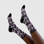 Asexual Flag Camo Socks