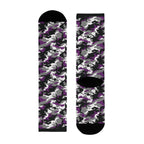 Asexual Flag Camo Socks