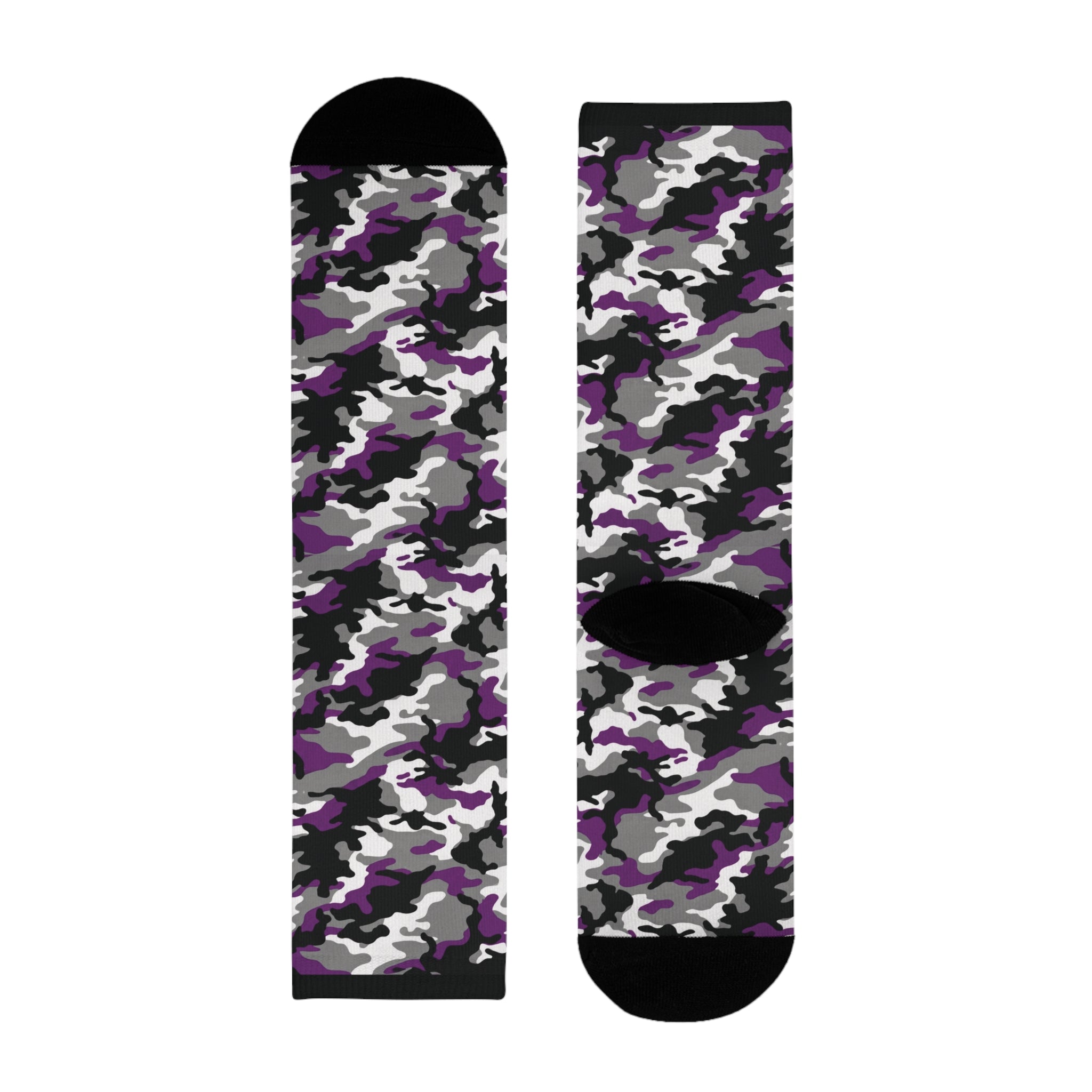 Asexual Flag Camo Socks