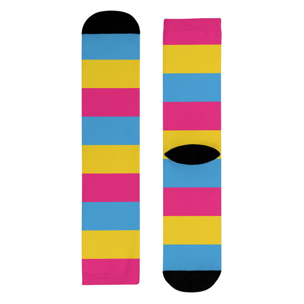 Pansexual Flag Socks