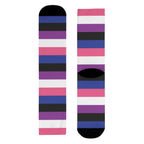 Genderfluid Flag Socks