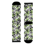 Agender Flag Camo Socks