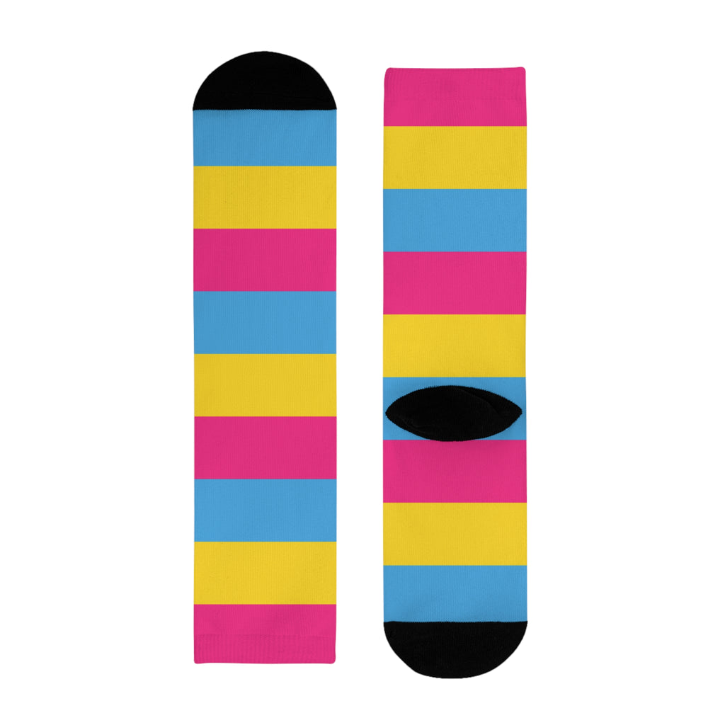 Pansexual Flag Socks