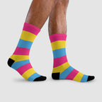 Pansexual Flag Socks