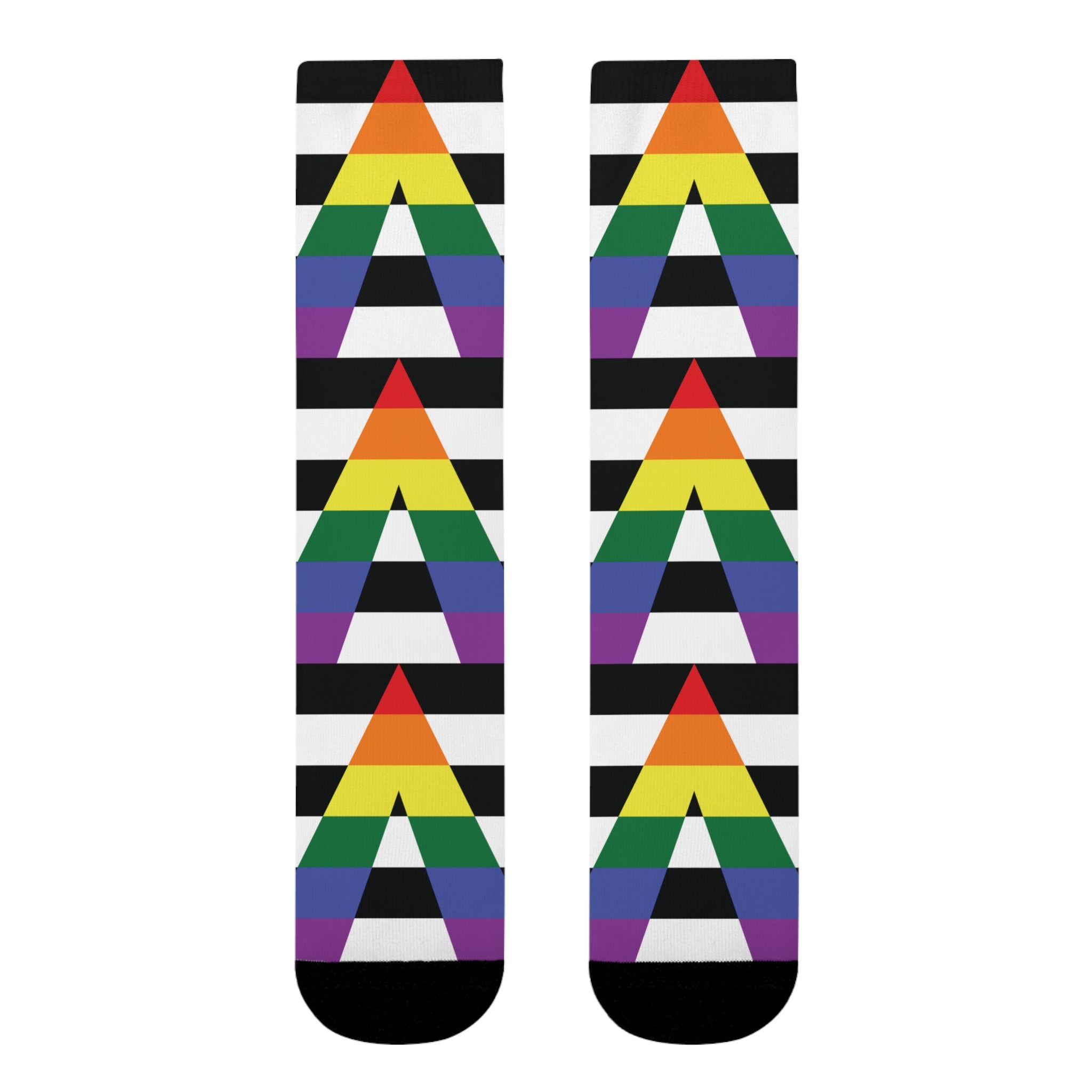 Straight Ally Flag Socks