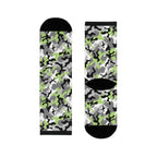 Agender Flag Camo Socks