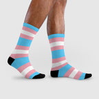 Transgender Flag Socks