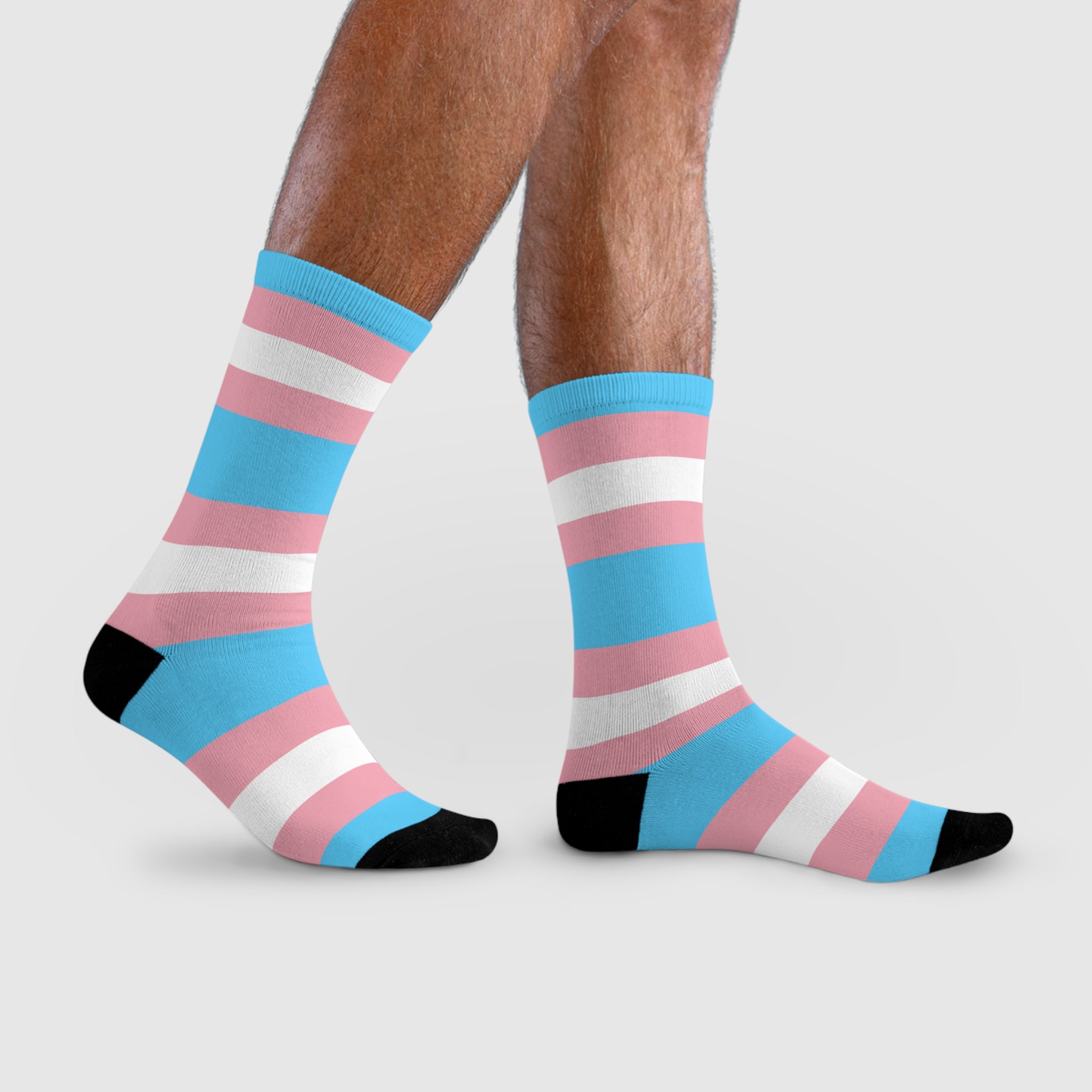 Transgender Flag Socks