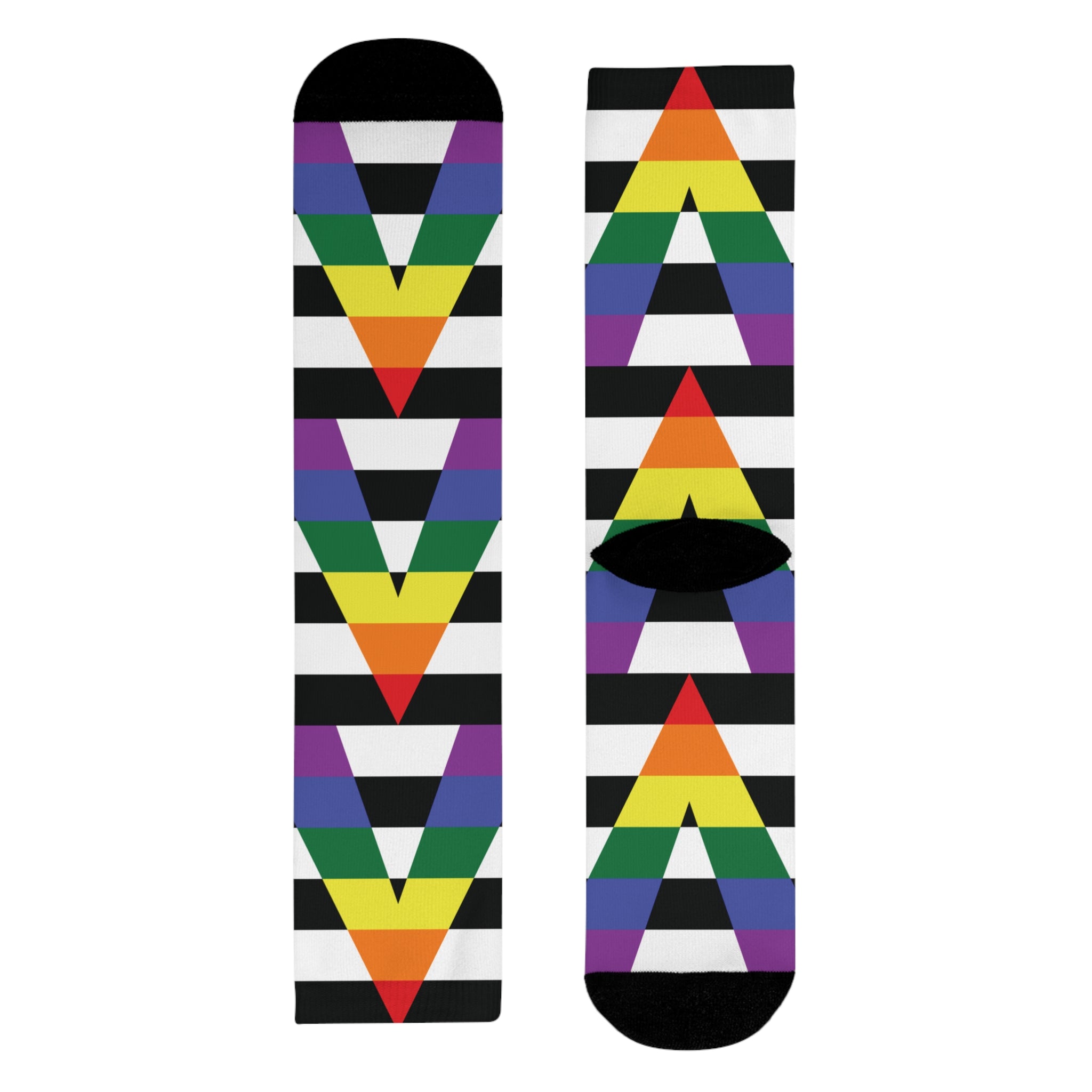 Straight Ally Flag Socks