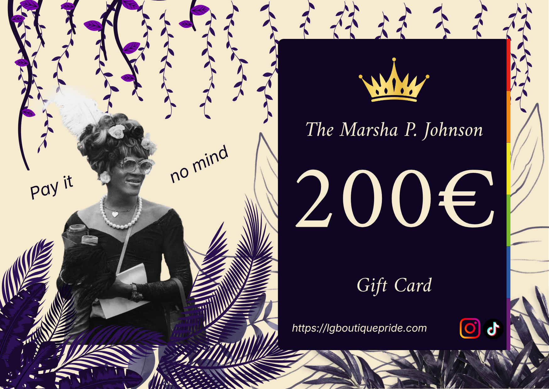 The Marsha Card 200€